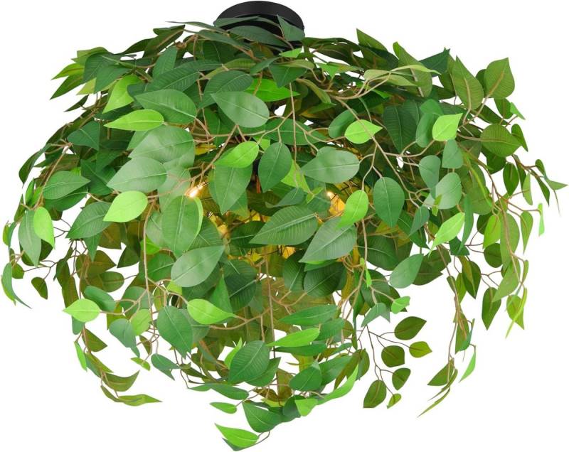 lightling Deckenleuchte Lea, ohne Leuchtmittel, IP20 Indoor, Stoffschirm, Ø 70 cm von lightling