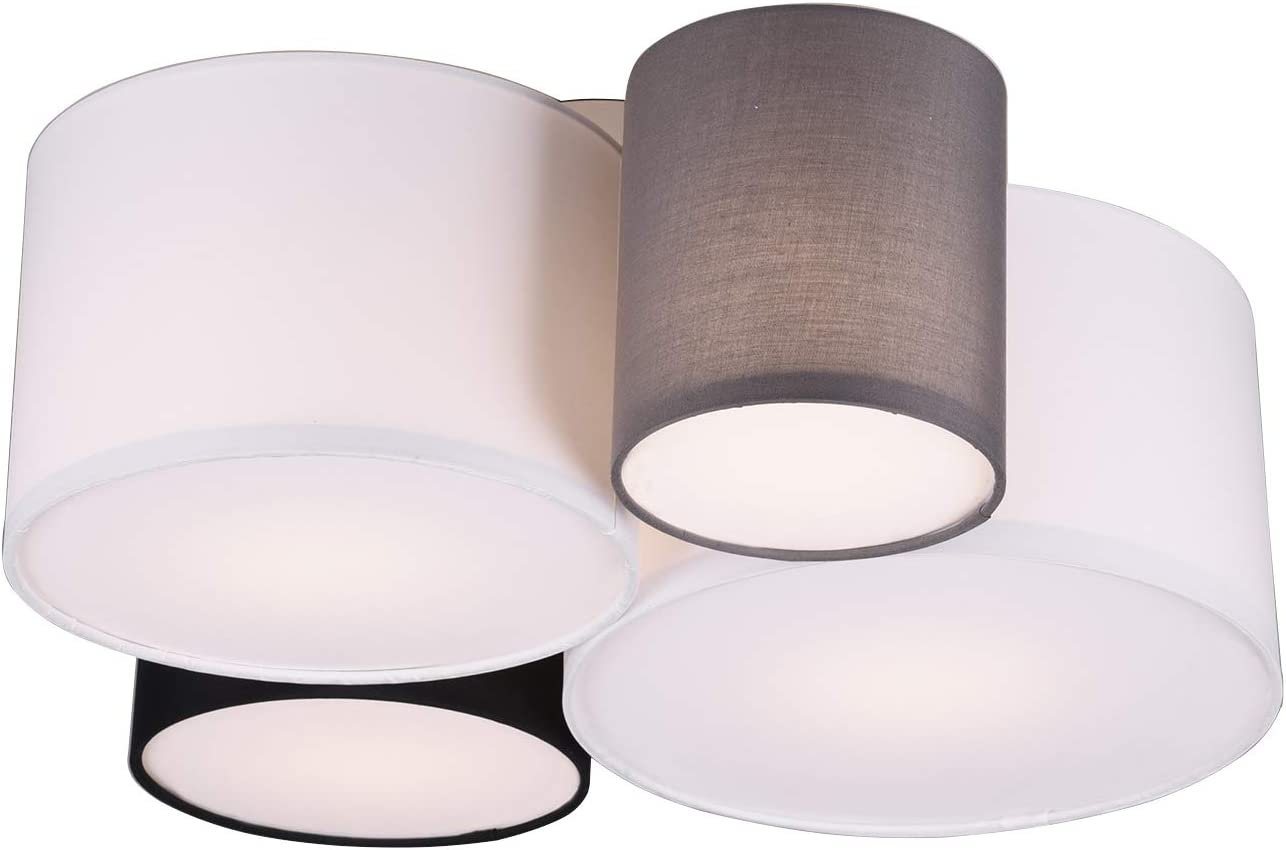 lightling Deckenleuchten Modern 4-Star, ohne Leuchtmittel, abhängig vom Leuchtmittel, Deckenlampe von lightling