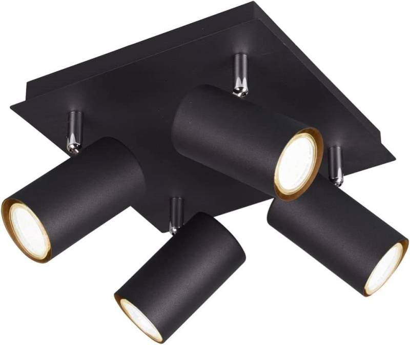 lightling Deckenspots Julie Spotbalken 4 Flammen, ohne Leuchtmittel, abhängig vom Leuchtmittel, beweglich von lightling