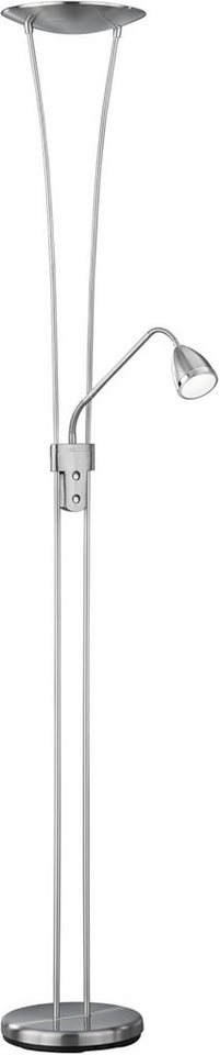 lightling LED Deckenfluter Armando, LED fest integriert, Warmweiß, flexibel, getrennt schaltbar, Integrierter Dimmer von lightling