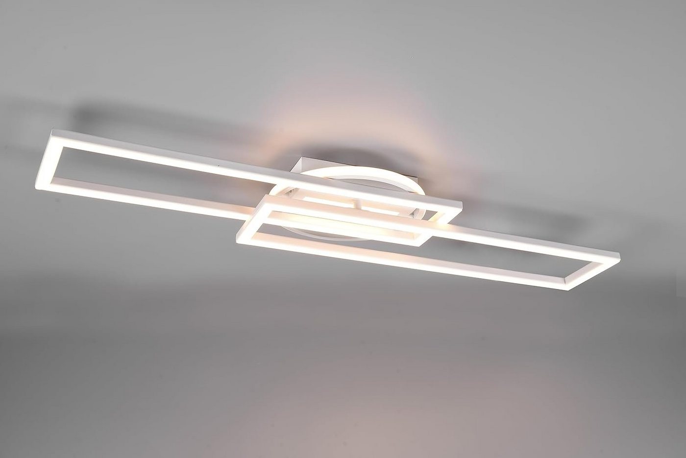 lightling LED Deckenleuchte Alister, LED fest integriert, warmweiß, dimmbar, schwenkbar, Lichtelemente individuell einstellbar von lightling