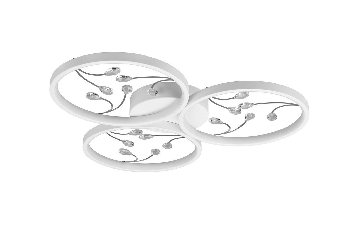 lightling LED Deckenleuchte Groover, LED fest integriert, neutralweiß, dimmbar, gläserne Elemente lightling LED Deckenleuchte Groover, LED fest integriert, neutralweiß, dimmbar, gläserne Elemente von lightling