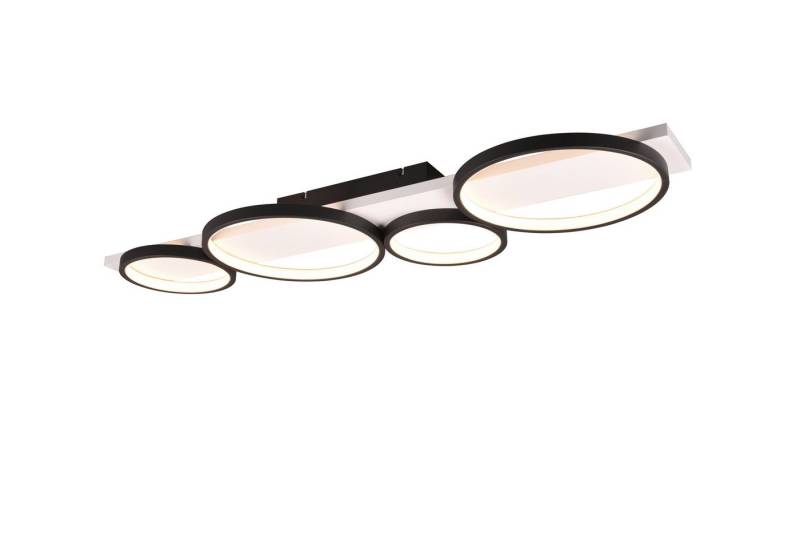 lightling LED Deckenleuchte Melissa, LED fest integriert, Warmweiß, Dimmbar mit Schalter, IP20 von lightling