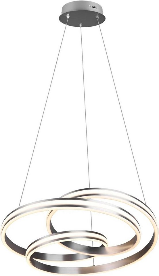 lightling LED Pendelleuchte Nura, LED fest integriert, neutralweiß, moderne Pendellampe mit tollem Design, mit Farbwechsler von lightling