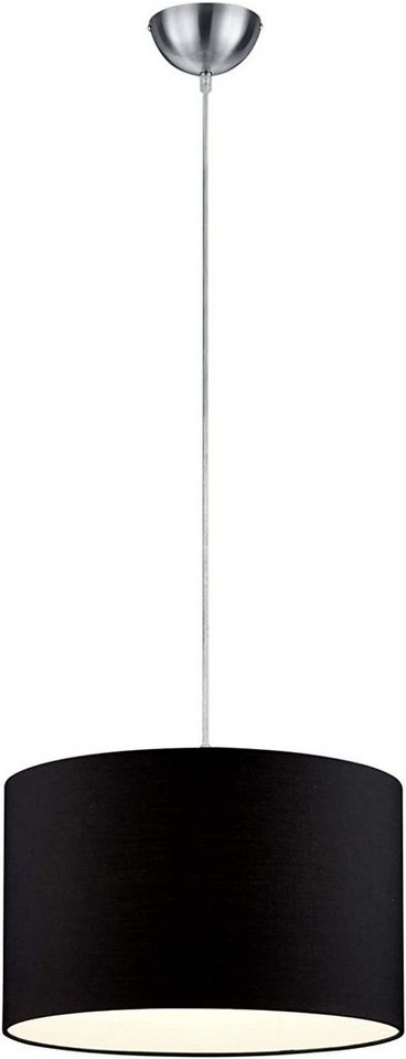 lightling Pendelleuchte Modern, ohne Leuchtmittel, moderne Pendellampe mit Schirm aus Stoff von lightling
