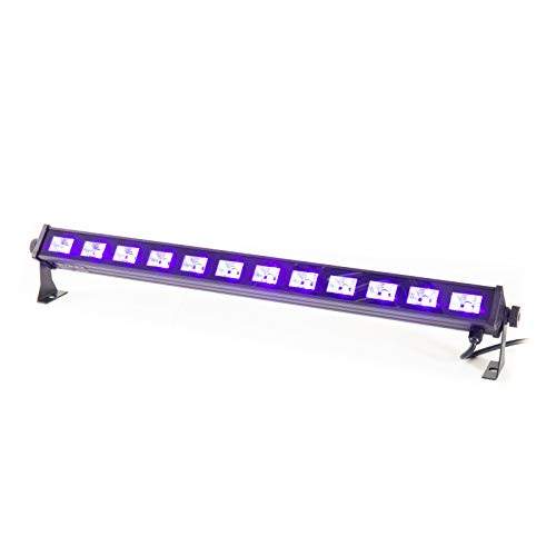 LightmaXX Nano UV BAR LED, Schwarzlicht, 12x 3 Watt UV LEDs, 36 Watt, 50 x 50 x 650 mm, Inklusive Montagebügel LightmaXX Nano UV BAR LED, Schwarzlicht, 12x 3 Watt UV LEDs, 36 Watt, 50 x 50 x 650 mm, Inklusive Montagebügel von lightmaXX