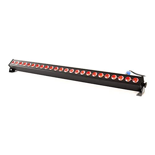 LightmaXX Vega BAR RGBW 24x 4W LED Bar - 100 Watt, RGBW-Farbmischung, DMX-Steuerung, Musikmodus, Schwarz - Inklusive Leuchtmittel und Anschlusskabel LightmaXX Vega BAR RGBW 24x 4W LED Bar - 100 Watt, RGBW-Farbmischung, DMX-Steuerung, Musikmodus, Schwarz - Inklusive Leuchtmittel und Anschlusskabel von lightmaXX