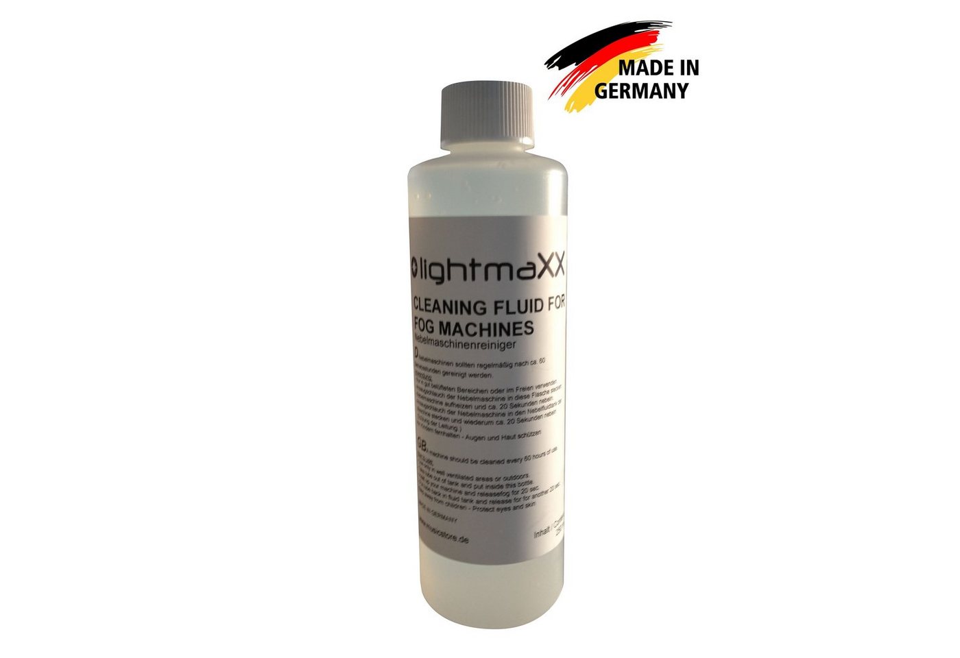 lightmaXX Discolicht, Reinigungsflüssigkeit, Nebelmaschinen Reiniger, Verstopfungen beseit von lightmaXX