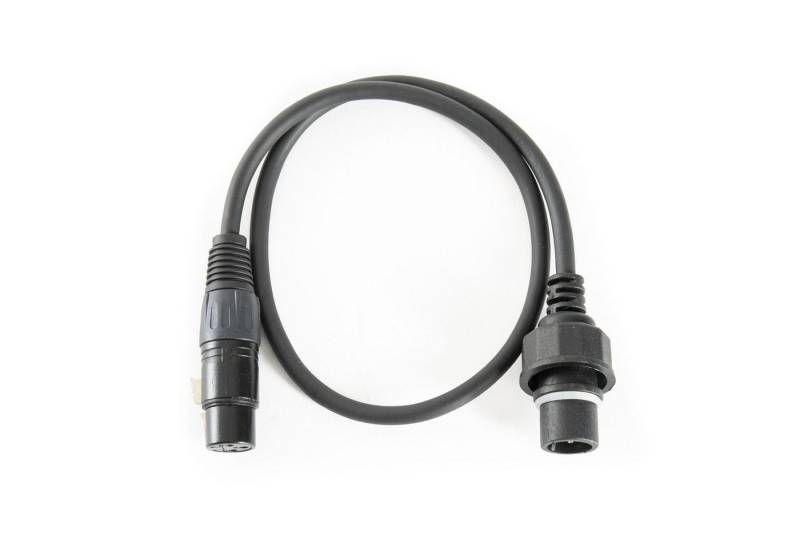 lightmaXX Lampen-Verbindungskabel, Slim Spot Arc DMX Out 0,6m - DMX Kabel von lightmaXX