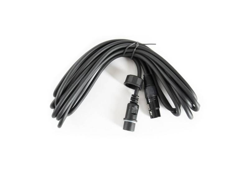 lightmaXX Lampen-Verbindungskabel, Slim Spot Arc DMX Out 5,0m, Adapterkabel, IP65 Stecker, XLR 3-polig von lightmaXX