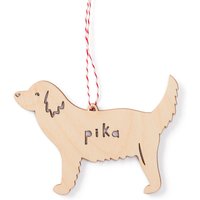 Personalisierte Holz Ornament - Golden Retriever Personalisierte Holz Ornament - Golden Retriever von lightpaper