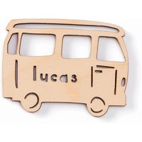 Benutzerdefinierter Magnet - Camper Van Travel Holz Lasercut Personalisierter Abenteuer Kühlschrankmagnet von lightpaper