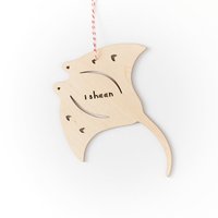 Benutzerdefinierte Stingray Ornament - Holz Lasercut Urlaub Baum von lightpaper