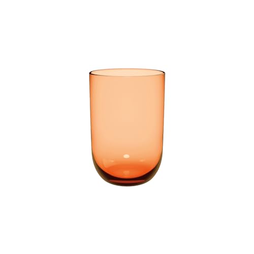 Villeroy & Boch – Like Apricot Longdrinkbecher Set 2 Teilig, Farbglas Orange, Füllmenge 385 Ml von Villeroy & Boch