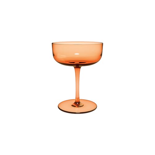 Villeroy & Boch – Like Apricot Sektschale / Dessertschale Set 2 Teilig, Farbglas Orange, Füllmenge 100 Ml von Villeroy & Boch