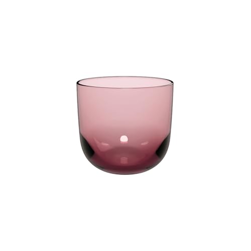 Villeroy & Boch – Like Grape Wasserglas Set 2 Teilig Im Pink Look, Farbglas Traube, Füllmenge 280 Ml von Villeroy & Boch