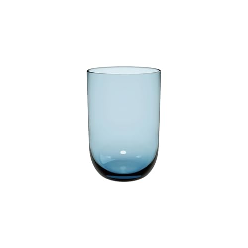 Villeroy & Boch – Like Ice Longdrinkbecher Set 2 Teilig, Farbglas Eisblau, Füllmenge 385 Ml von Villeroy & Boch