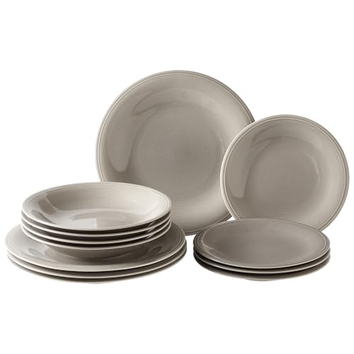 like. by Villeroy & Boch Color Loop Stone Starter-Set, Stein, 12-teilig von Villeroy & Boch