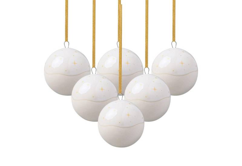 like. by Villeroy & Boch Dekoobjekt Winter Glow Ornamente Kugel 6er Set (6 St., 6er Set) von like. by Villeroy & Boch