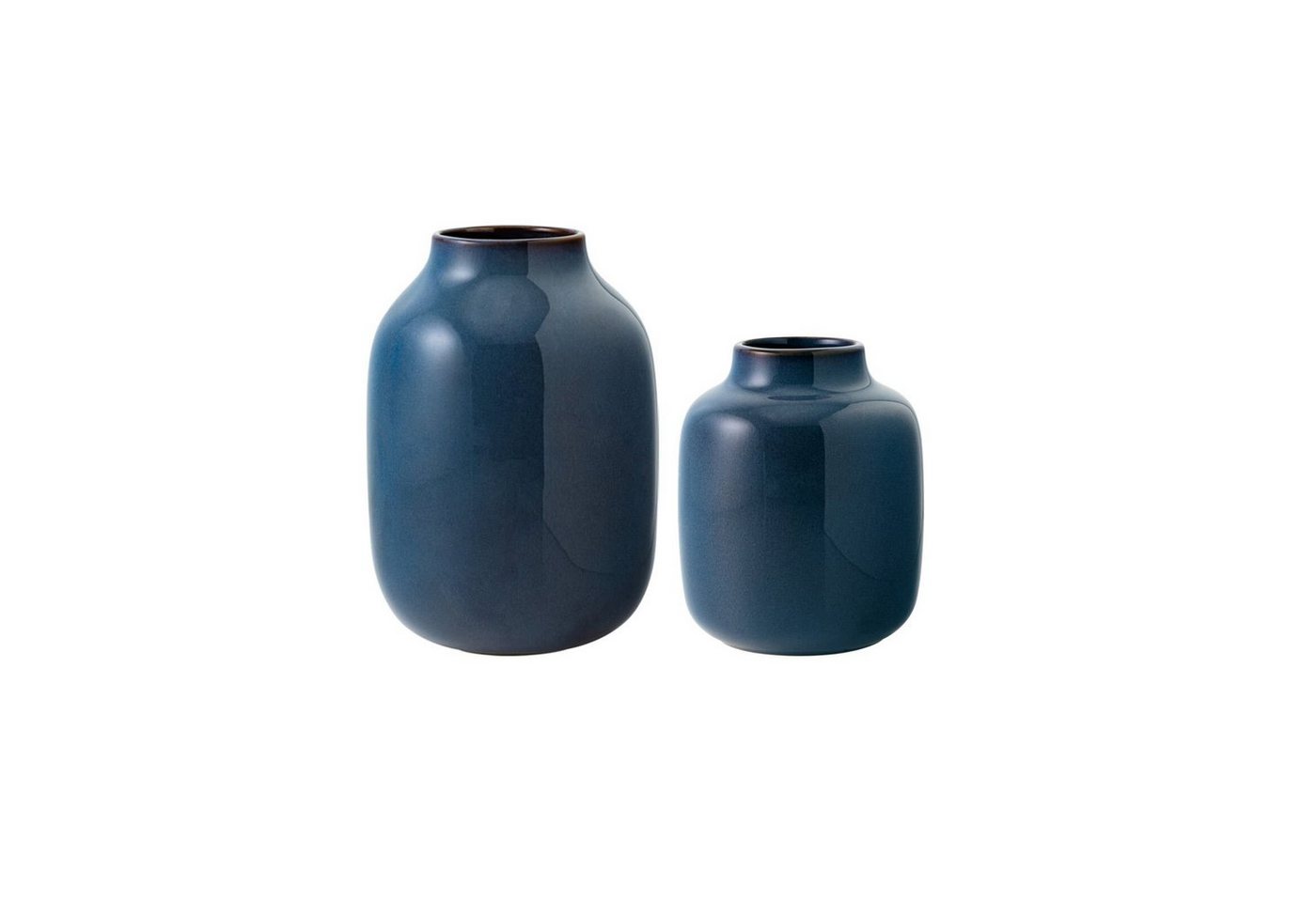 like. by Villeroy & Boch Dekovase Lave Home Shoulder Vasen 15,5 cm + 22 cm 2er Set (2x Vase, 2 St) von like. by Villeroy & Boch