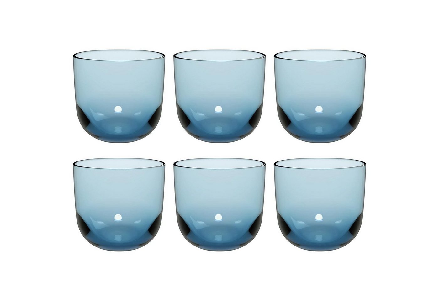 like. by Villeroy & Boch Glas Like Glass Wassergläser 280 ml 6er Set, Glas von like. by Villeroy & Boch