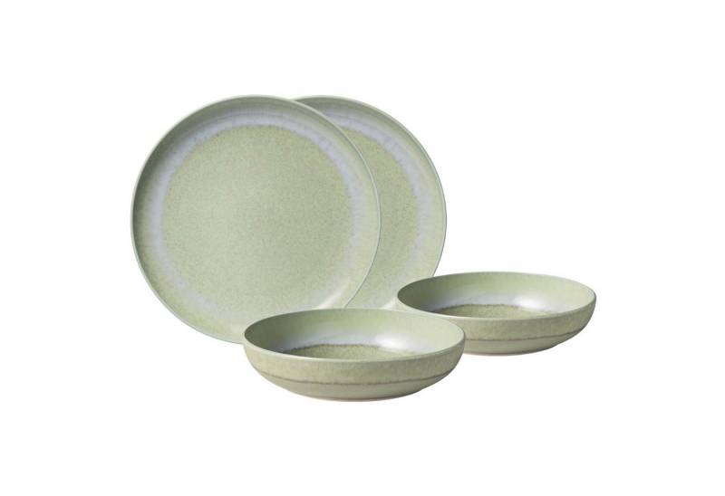 like. by Villeroy & Boch Kombiservice Perlemor Alga Tafel-Set 4er Set (4-tlg), Porzellan von like. by Villeroy & Boch