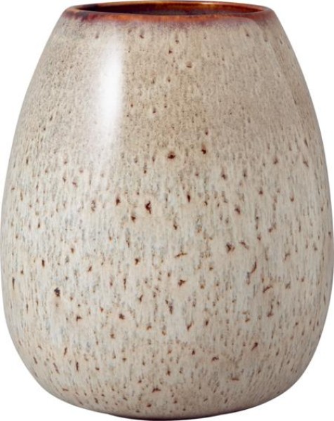 like. by Villeroy & Boch Lave Home Vase Egg Shape beige groß 175mm von like. by Villeroy & Boch