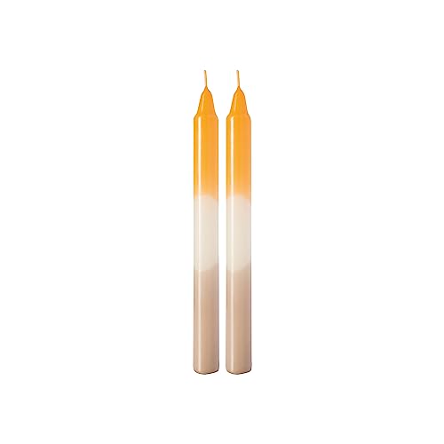 like. by Villeroy & Boch - Like Home Stabkerze Apricot und Clay, 2x23 cm, 2 Stück, bunt, Wachs von Villeroy & Boch