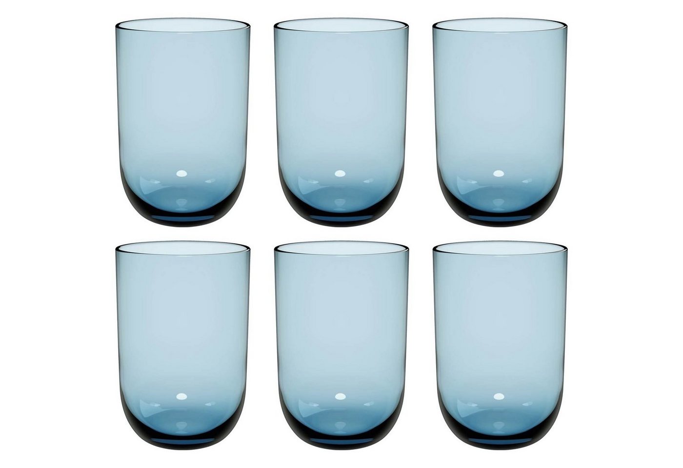 like. by Villeroy & Boch Longdrinkglas Like Glass Longdrinkbecher 385 ml 6er Set, Glas von like. by Villeroy & Boch