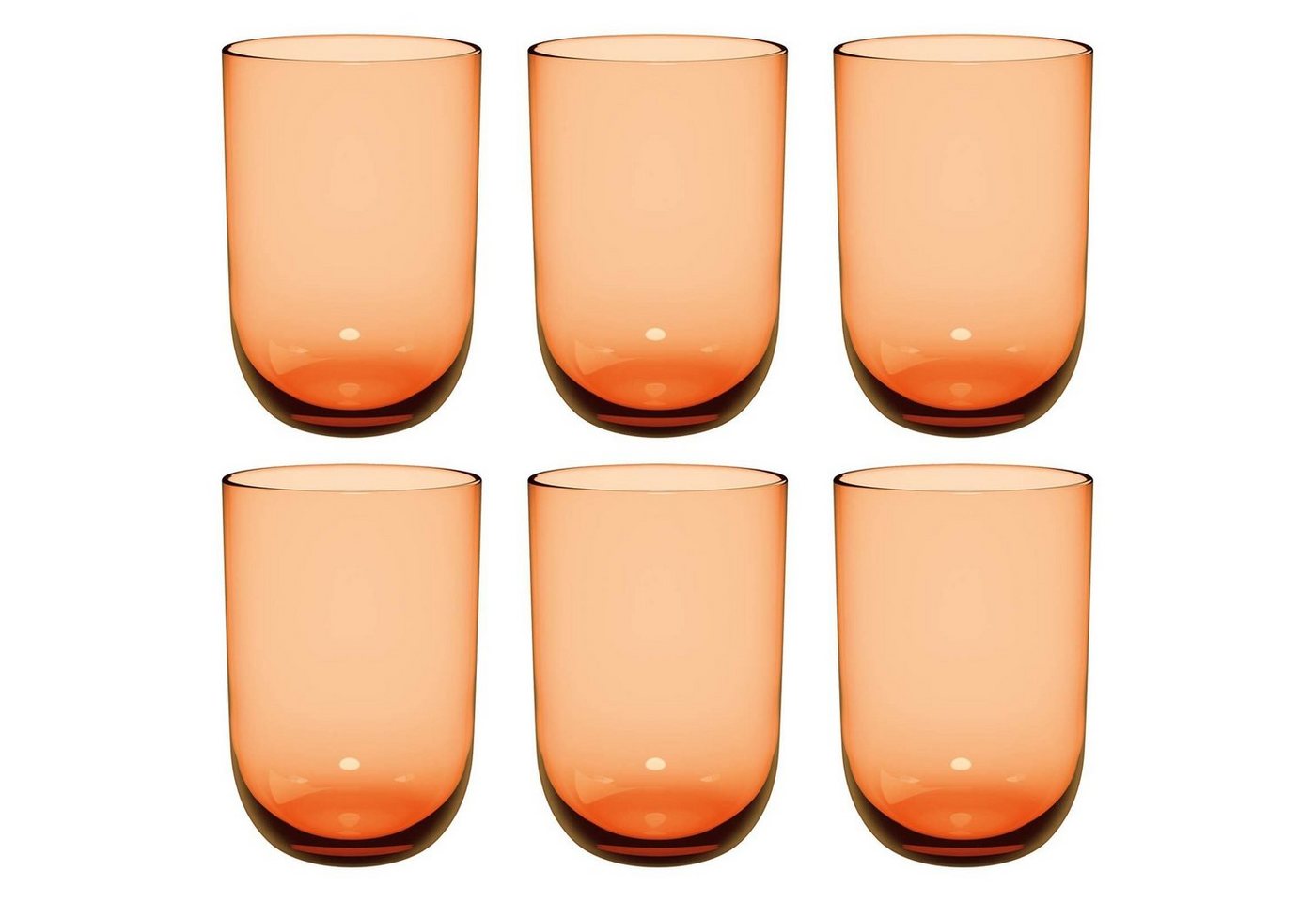 like. by Villeroy & Boch Longdrinkglas Like Glass Longdrinkbecher 385 ml 6er Set, Glas von like. by Villeroy & Boch