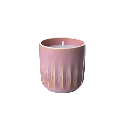 like. by Villeroy & Boch – Perlemor Home Duftkerze Sunkissed, Dekoration In Pink, 8,5X8,5X9 Cm von Villeroy & Boch