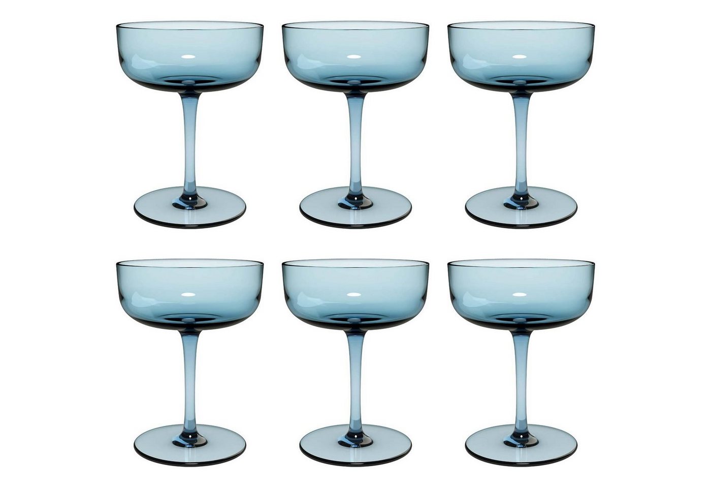 like. by Villeroy & Boch Sektglas Like Glass Sektschalen / Dessertschalen 100 ml, Glas von like. by Villeroy & Boch