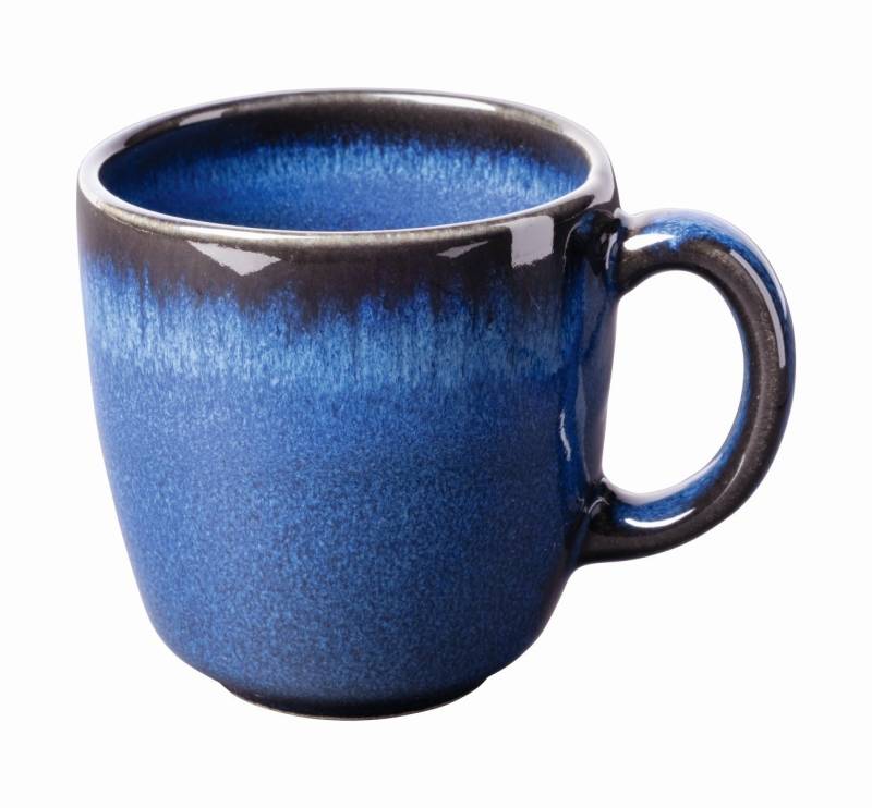 like. by Villeroy & Boch Tasse Lave bleu Kaffeeobertasse, Steingut von like. by Villeroy & Boch