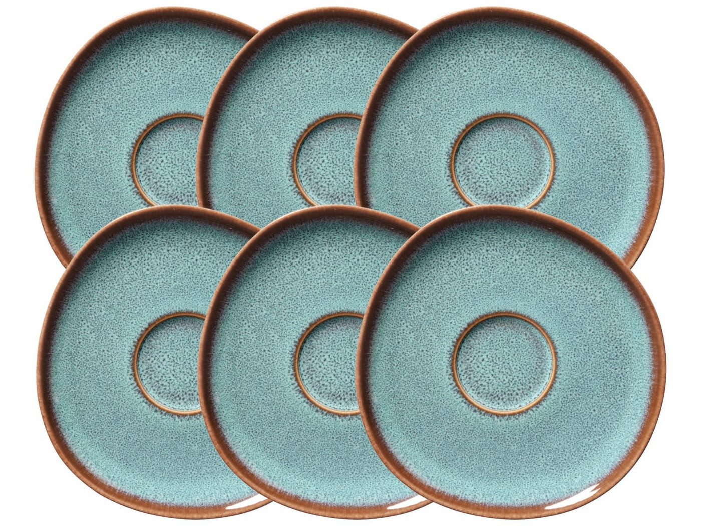 like. by Villeroy & Boch Geschirr-Set Lave glace Kaffeeuntertasse 15cm Set6, Steingut like. by Villeroy & Boch Geschirr-Set Lave glace Kaffeeuntertasse 15cm Set6, Steingut von like. by Villeroy & Boch