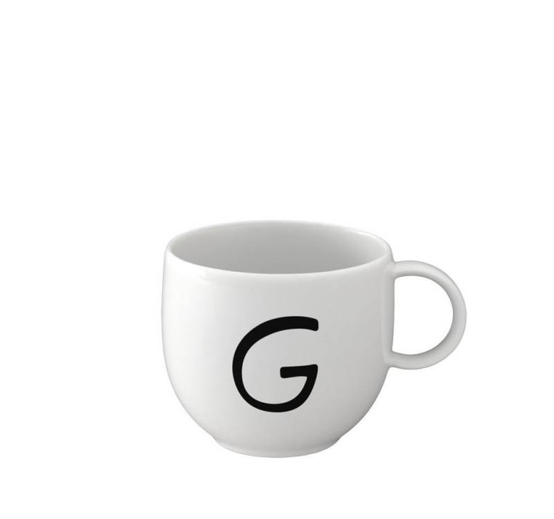 like. by Villeroy & Boch Tasse Letters Henkelbecher, Porzellan von like. by Villeroy & Boch