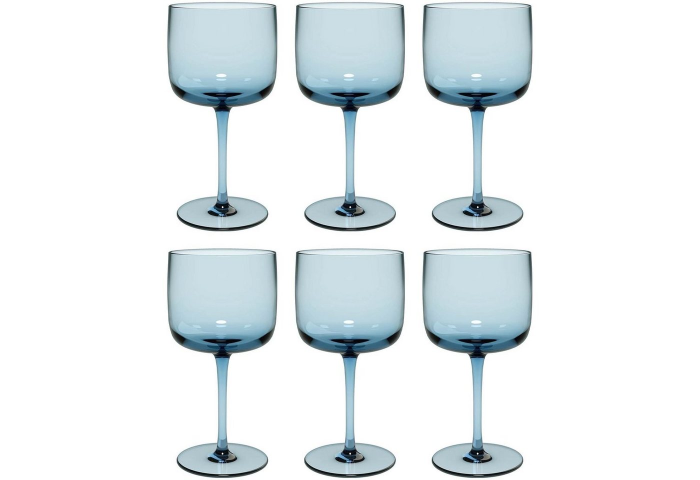 like. by Villeroy & Boch Weinglas Like Glass Weingläser 270 ml 6er Set, Glas von like. by Villeroy & Boch