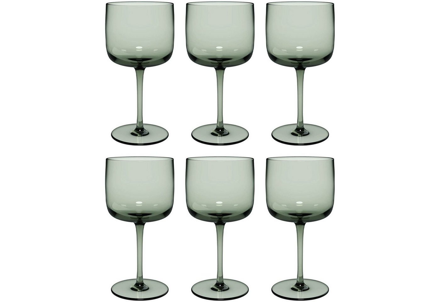 like. by Villeroy & Boch Weinglas Like Glass Weingläser 270 ml 6er Set, Glas von like. by Villeroy & Boch