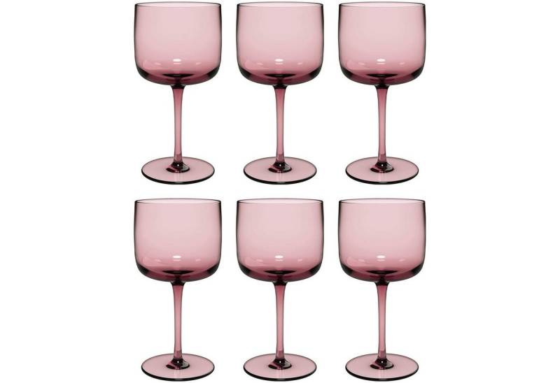 like. by Villeroy & Boch Weinglas Like Glass Weingläser 270 ml 6er Set, Glas von like. by Villeroy & Boch