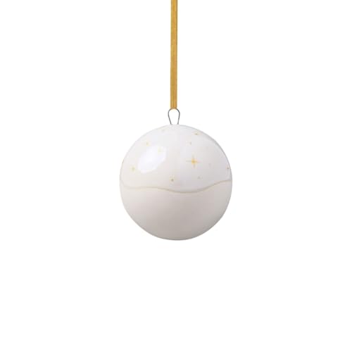 like. by Villeroy & Boch Winter Glow Ornament Kugel, 6x6x6,5 cm von like. by Villeroy & Boch