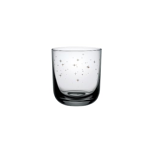 like. by Villeroy & Boch – Winter Glow Wasserglas-Set 2tlg., brilliantes Kristallglas, Wassergläser mit moderner Verzierung für Weihnachten, Festliche Gläser von Villeroy & Boch