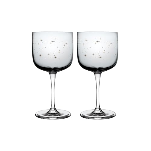 like. by Villeroy & Boch – Winter Glow Weinkelch-Set 2Tlg., Brilliantes Kristallglas, Weingläser Mit Moderner Verzierung Für Weihnachten, Festliche Gläser von Villeroy & Boch