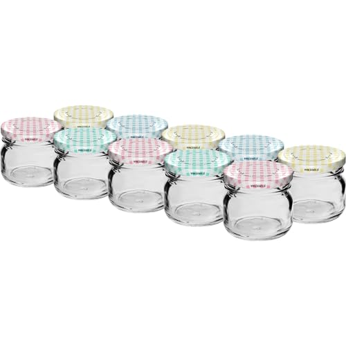 lilawelt24 10 Stück Vorratsgläser-Sturzgläser Set | Füllmenge 30 ml twist-off| Einweckgläser mit Schraub-Deckel |Marmeladengläser|Joghurtgläser|Weckgläser| Tulpenglas Dessertglas lilawelt24 10 Stück Vorratsgläser-Sturzgläser Set | Füllmenge 30 ml twist-off| Einweckgläser mit Schraub-Deckel |Marmeladengläser|Joghurtgläser|Weckgläser| Tulpenglas Dessertglas von lilawelt24