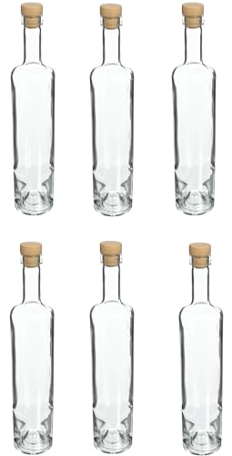 6x 0,5L Leere Glasflasche zum Befüllen | Likörflaschen |Essig-Öl Flaschen | Schnapsflaschen |Karaffe |Wasserflasche|Milchflasche| Saft, Likör, Met | Saftflasche Ölflasche 6x 0,5L Leere Glasflasche zum Befüllen | Likörflaschen |Essig-Öl Flaschen | Schnapsflaschen |Karaffe |Wasserflasche|Milchflasche| Saft, Likör, Met | Saftflasche Ölflasche von lilawelt24