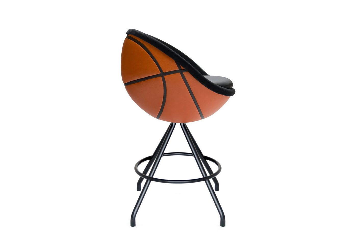 lillus Barhocker ALLNET Basketball Bar- und Tresenhocker, MADE IN GERMANY, LIEBEVOLLE HANDARBEIT, INDIVIDUALISIERBAR von lillus