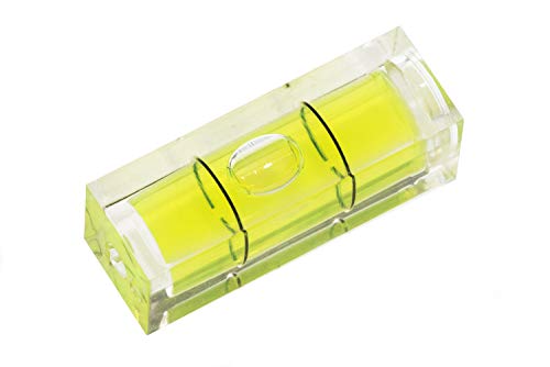 Kleine Libelle, Wasserwaage in gelb 30mm x 10mm x10mm für Industrie, Technik, Hobby oder Camping von lillybox