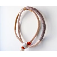 Großer Gewickelter Wandbehang, Boho Dekoratives Gewickeltes Knotenseil, Moderne Kreisseilwandkunst Für Hauptdekor Großer Gewickelter Wandbehang, Boho Dekoratives Gewickeltes Knotenseil, Moderne Kreisseilwandkunst Für Hauptdekor von liloufiberart