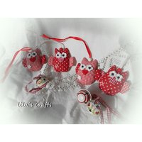 Eulen 4 Stück von liluscrafts