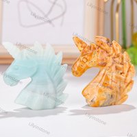 26 Arten Von Einhorn Edelsteinen Kristallschnitzerei Figuren 5 Zoll, Heilsteine, Naturstein Bastelbedarf, Wohnkultur, Geschenk von lilyinstone