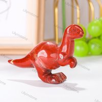 3", Handgemachte Geschnitzte Große Dinosaurier Home Decor, Heilchakra Kristall Dekor, Edelstein Schnitzerei Dinosaurier, Für Sie Geschenk Dekor von lilyinstone