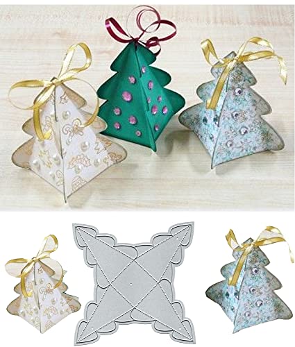 lilyshopingstore Weihnachts-Süßigkeiten-Box Stanzschablone, Metall-Stanzformen, Stanzform, Festlich, für Sammelalben, Karten, Bastelarbeiten, 13 x 13 cm, Silber lilyshopingstore Weihnachts-Süßigkeiten-Box Stanzschablone, Metall-Stanzformen, Stanzform, Festlich, für Sammelalben, Karten, Bastelarbeiten, 13 x 13 cm, Silber von Fclily@JJ